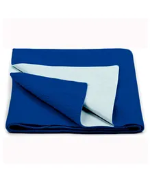 JARS Collections Smart Dry Bed Protector Sheet Large  Royal Blue