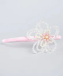 CHOKO Crystal Daisy In Azure Hair Band - Pink