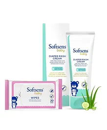 Softsens Baby Diaper Rash Protection Kit - 150 gm