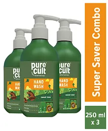 PureCult Eco Friendly Sweet Dew Hand Wash Pack of 3 -  250 ml Each