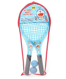 Doraemon Beach Tennis Racket Set (Color May Vary)