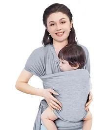 Breathable Baby Sling Wrap Carrier - Grey