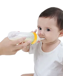 Little Hunk Squeezy Silicone Food Feeder - 90 ml(Colour may vary)