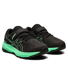 Asics Kids GT 1000 11 PS Performance Running Shoes - Graphite Grey New Leaf