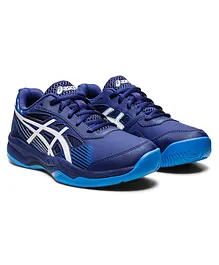 Asics Kids Gel Game 8 GS Tennis Shoes - Dive Blue White