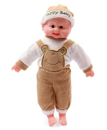 ToyMark Happy Baby Doll  Brown - Height 36 cm