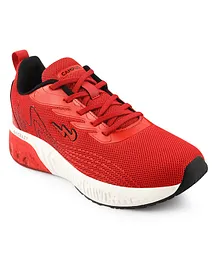 Campus Camp-Furry Ch Sports Shoes - Red & Black
