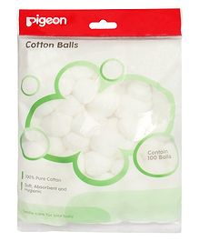 Pigeon Cotton Balls - 100 Pieces