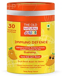 The Old Natural Immuno Booster Fruit Pectin Gummies Perfect Immune Blend Tangy Mango Flavour - 30 Gummies