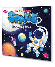 Sawan My Amazing Space Colouring Book - English