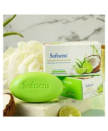 Softsens Naturally Refreshed Skin Cream Bar Soap Pack of 3 - 300 g