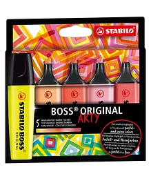 STABILO Highlighter Arty Boss Original Set of 5 - Multicolour
