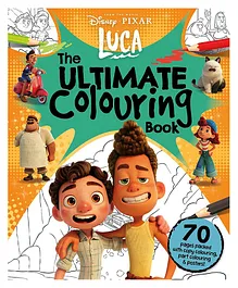 Disney Pixar Luca The Ultimate Colouring Book - English