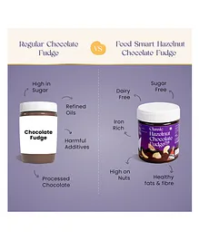 Feed Smart Classic Chocolate Hazelnut Fudge- 250 gm