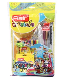 Flair Creative Colouring Kit- Multicolour