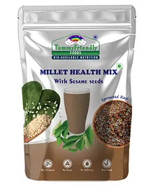 Organic Millet Health Mix With Sesame Seeds Spinach Curry Leaves for Calcium - 800 gm