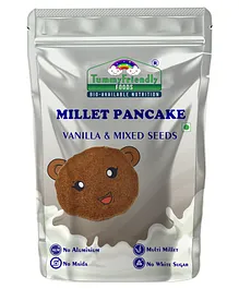 Tummy Friendly Foods Organic Aluminium Free Vanilla and Mixed Seeds Pancake  Healthy Instant Breakfast Mix  No Maida No White Sugar - 150 gm