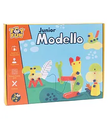 Toy Fun Junior Model Making Set 34 Pieces - Multicolour 