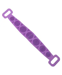 Silicone Body Back Scrubber - Purple