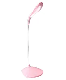 Kids Mandi Rechargeable LED Touch On Off Switch Desk Lamp Children Eye Protection Student Study Reading Dimmer Rechargeable Led Table Lamps USB Charging Light for Study - Pink