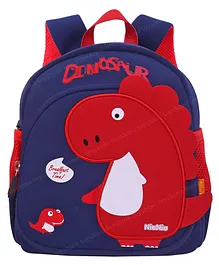 Toyshine Dinosaur Oozle Backpacks for Kids Girls Boys Cute Dinosaurs Dino Toddler Backpack Preschool Nursery Travel Bag Mini Size Blue - Height 9.8 Inches