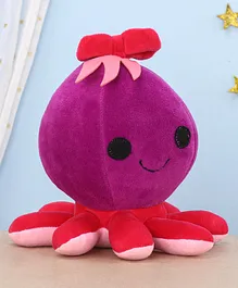 Playtoons Soft Toy Octopus Purple - Height 17 cm