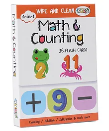 Kyds Play Flash Cards Maths Counting - 36 Piece