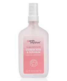 Earth Rhythm Damask Rose & Geranium Face Mist Toner - 100 ML