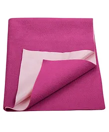 Trance Home Linen Large Size Waterproof Breathable Quick Dry Sheet - Pink