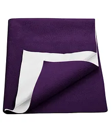 Trance Home Linen Large Size Waterproof Breathable Quick Dry Sheet - Plum