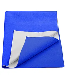 Trance Home Linen Large Size Waterproof Breathable Quick Dry Sheet - Blue