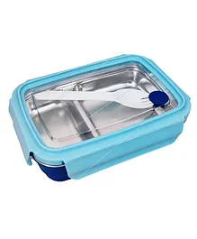 FunBlast Stainless Steel Lunch Box  Blue