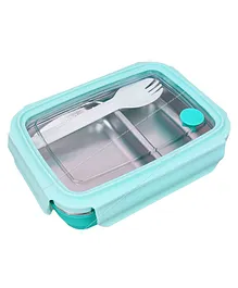 FunBlast Stainless Steel Lunch Box  Sea Green