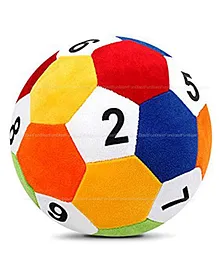 FunBlast Numeric Soft Rattle Football - Multicolor