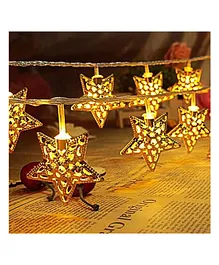 AMFIN Stars Lights for decoration Lights for decoration , stars Led Lights for decoration Diwali light stars decoration for lights stars Length - 2.4 meter - Pack of 1