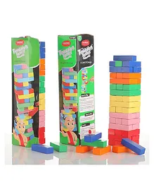 Aditi Tumbling Tower Multicolor - 54 Piece