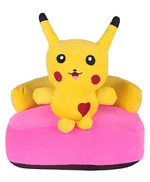 KIDS WONDERS PICKACHU Theme Sofa Chair - Yellow