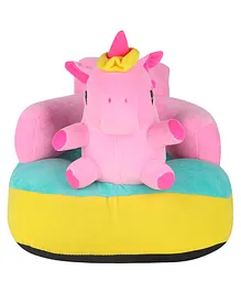 KIDS WONDERS Unicorn Theme Baby Sofa - Pink Green
