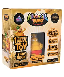 Vinbo Collectibles Vinyl Toy Figure with Storybook Set - Multicolor