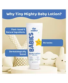 Tiny Mighty Baby Body Lotion and Massage Oil - 200 ml Each