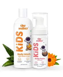 Tiny Mighty Kids Body Wash & Foam Wash  200 ml 150 ml