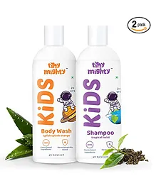 Tiny Mighty Kids Body Wash & Shampoo - 200 ml Each