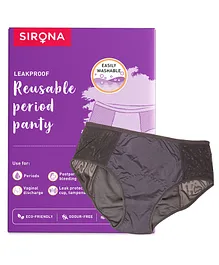 Sirona Reusable Period Panties 360 Degree Coverage  Leak-proof Protection Ultra Absorbent Layer