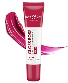 Dot & Key Gloss Boss Lip Balm Cherry Pop - 12 gm