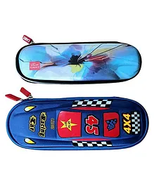 Kyoto  Pencil  Case &  Pouch Set Of 2 Kyoto Sports Car Pencil Case Pencil Case - Multicolor