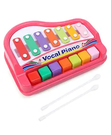 United Agencies Vocal Toy Xylophone Cum Piano-RED
