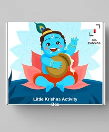 Little Canvas Krishna Activity Box- Multicolor