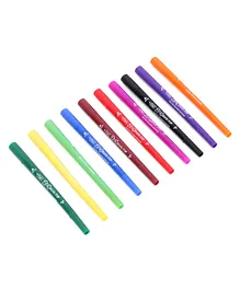 Flair Two In One Water Colour Markers 10 Pieces - Multicolour