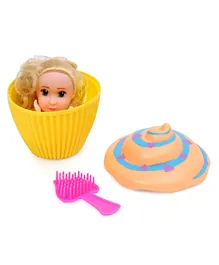 Cupcake Surprise Doll (Core) Toy Isabelle With Brush - Yellow