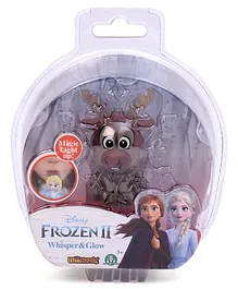 Disney Frozen 2 Whisper And Glow Sven Figure Toy Multicolor - Height 5 cm